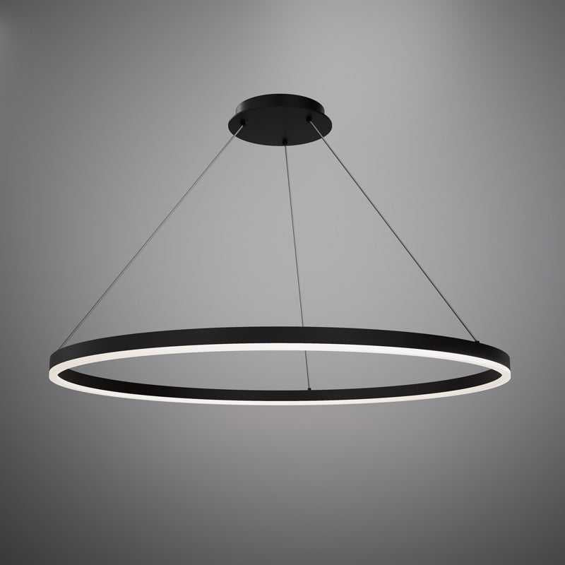 Ring LED Chandelier in Matte Black Vinci Lighting