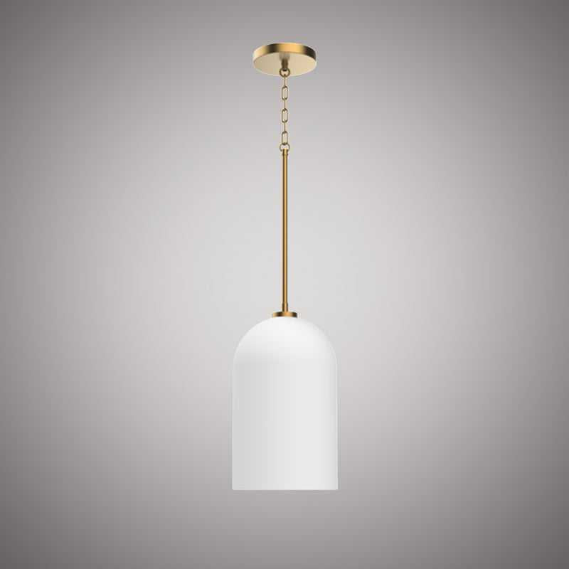 Stella One Light Pendant in Aged Brass Vinci Lighting