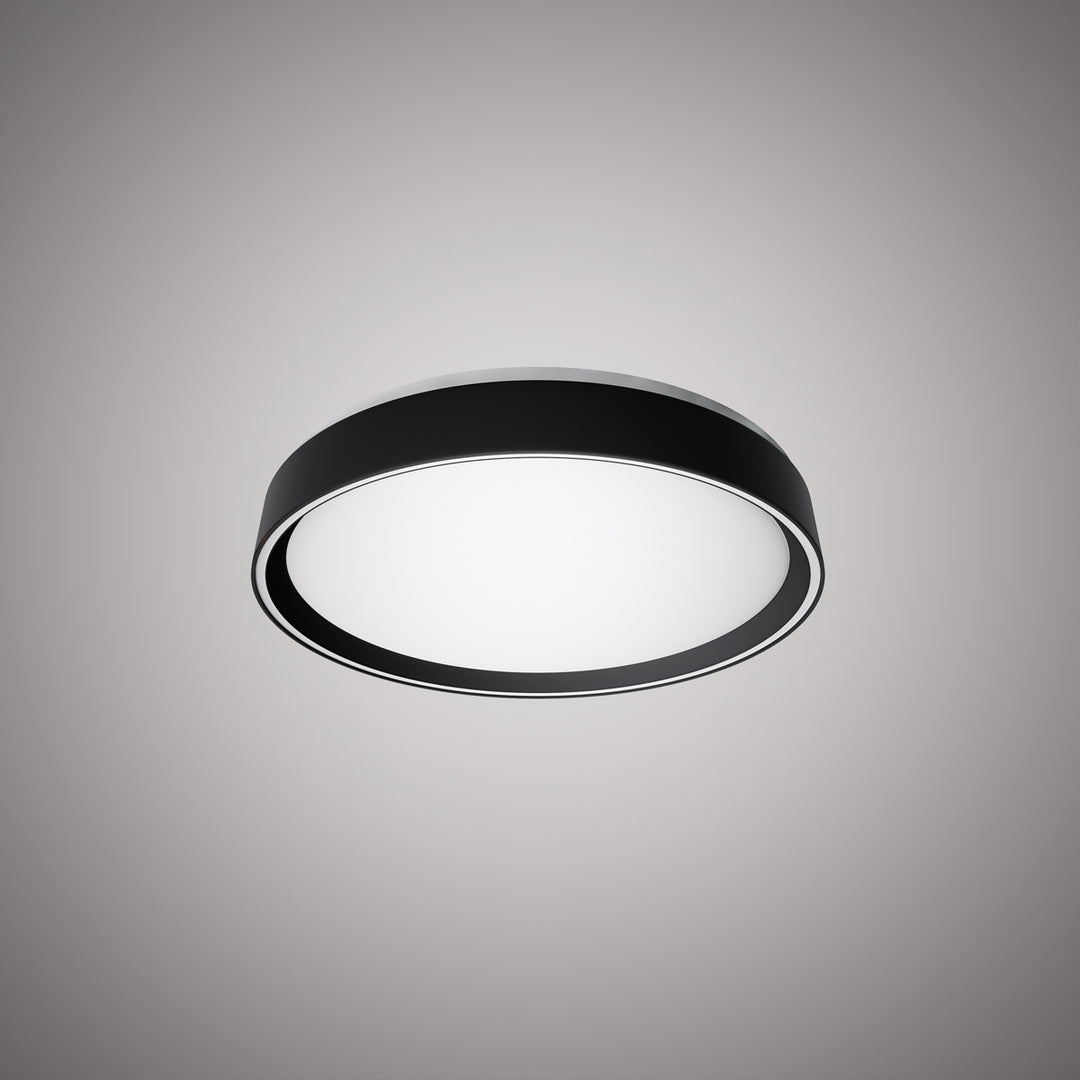 Vinci Lighting - FM1230-13BKBK - LED Flush Mount - Halo - Black /Black