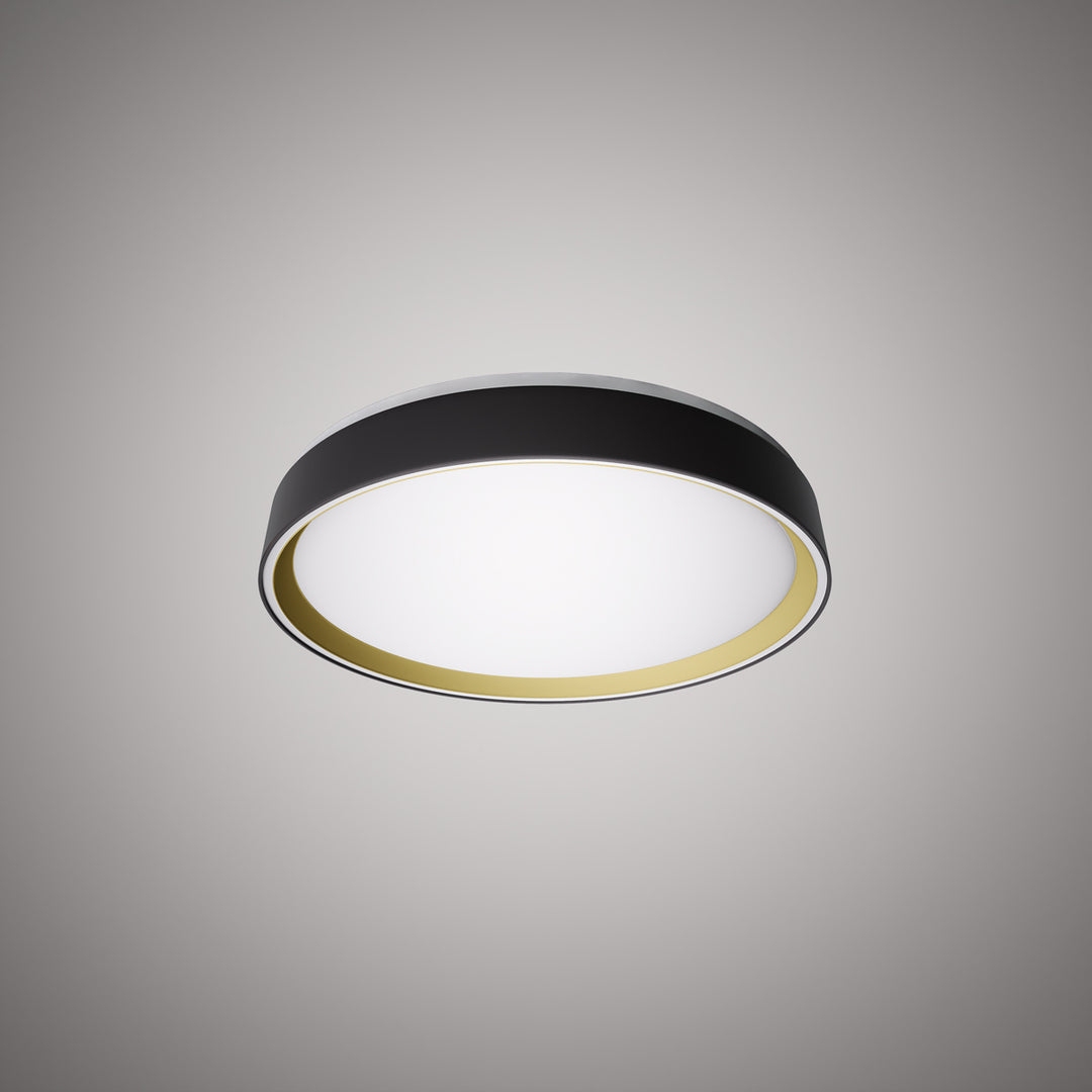 Vinci Lighting - FM1230-13BKGD - LED Flush Mount - Halo - Black /Gold