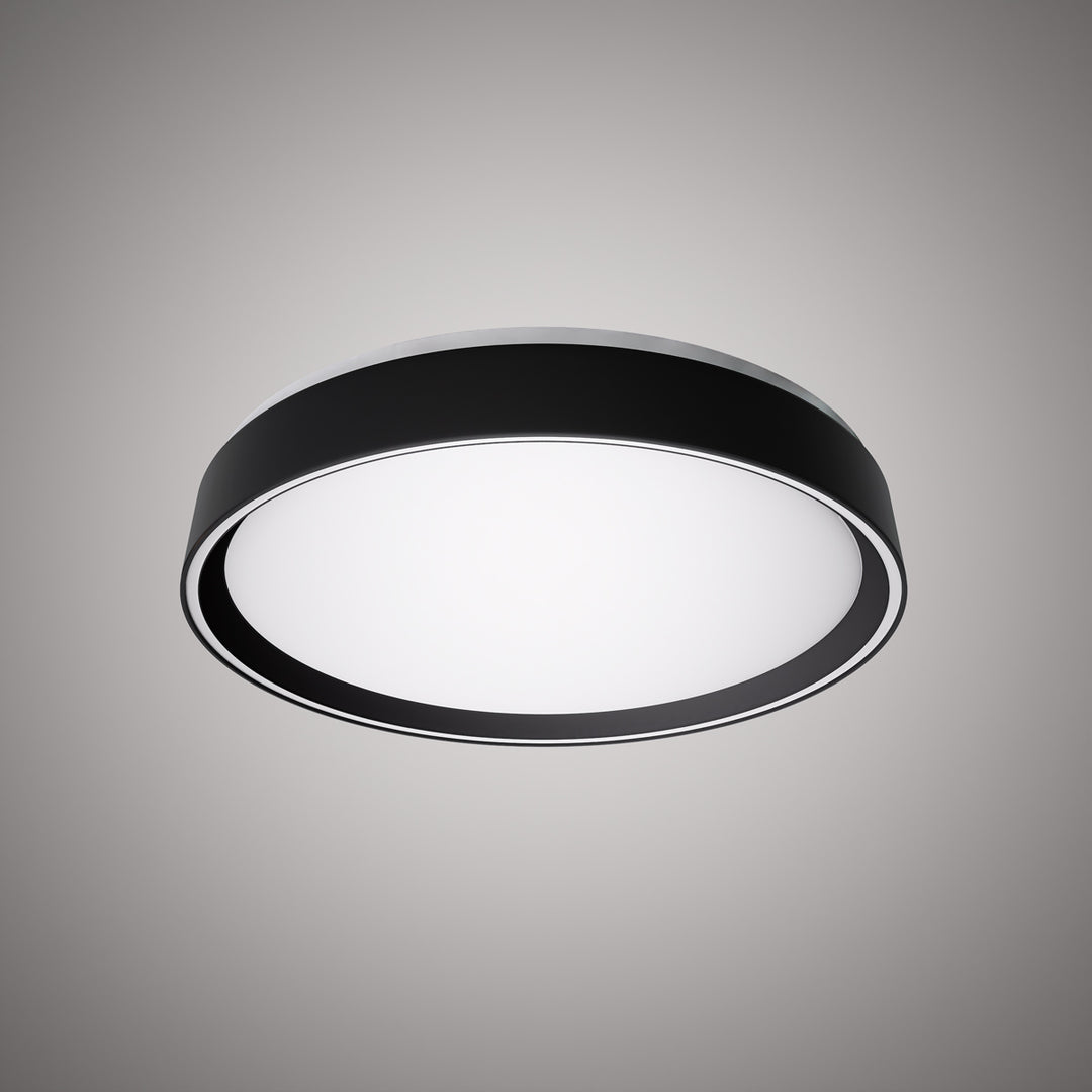 Vinci Lighting - FM1230-15BKBK - LED Flush Mount - Halo - Black /Black