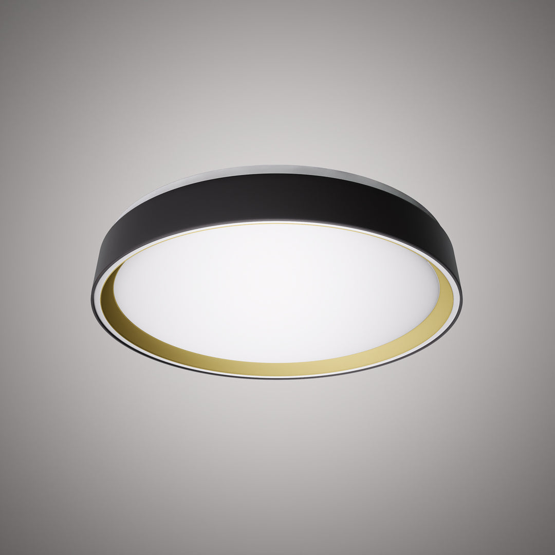 Vinci Lighting - FM1230-15BKGD - LED Flush Mount - Halo - Black /Gold