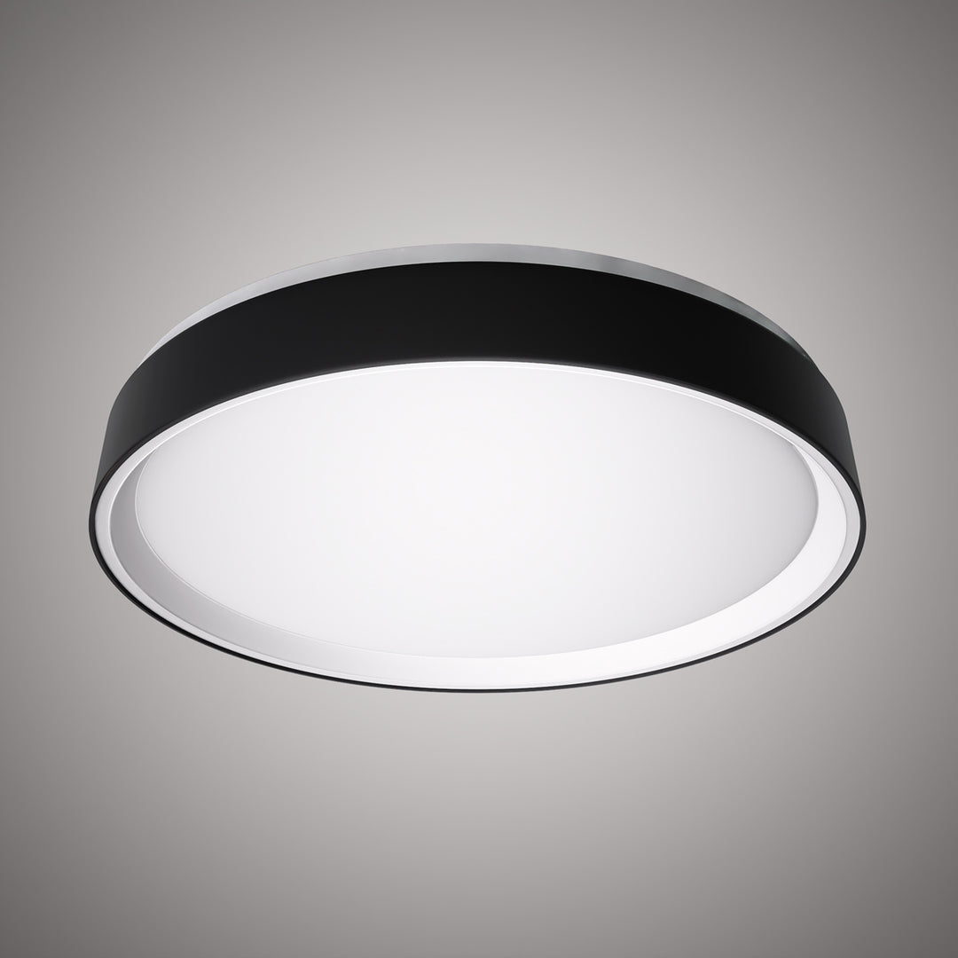 Vinci Lighting - FM1230-20BKWH - LED Flush Mount - Halo - Black /White
