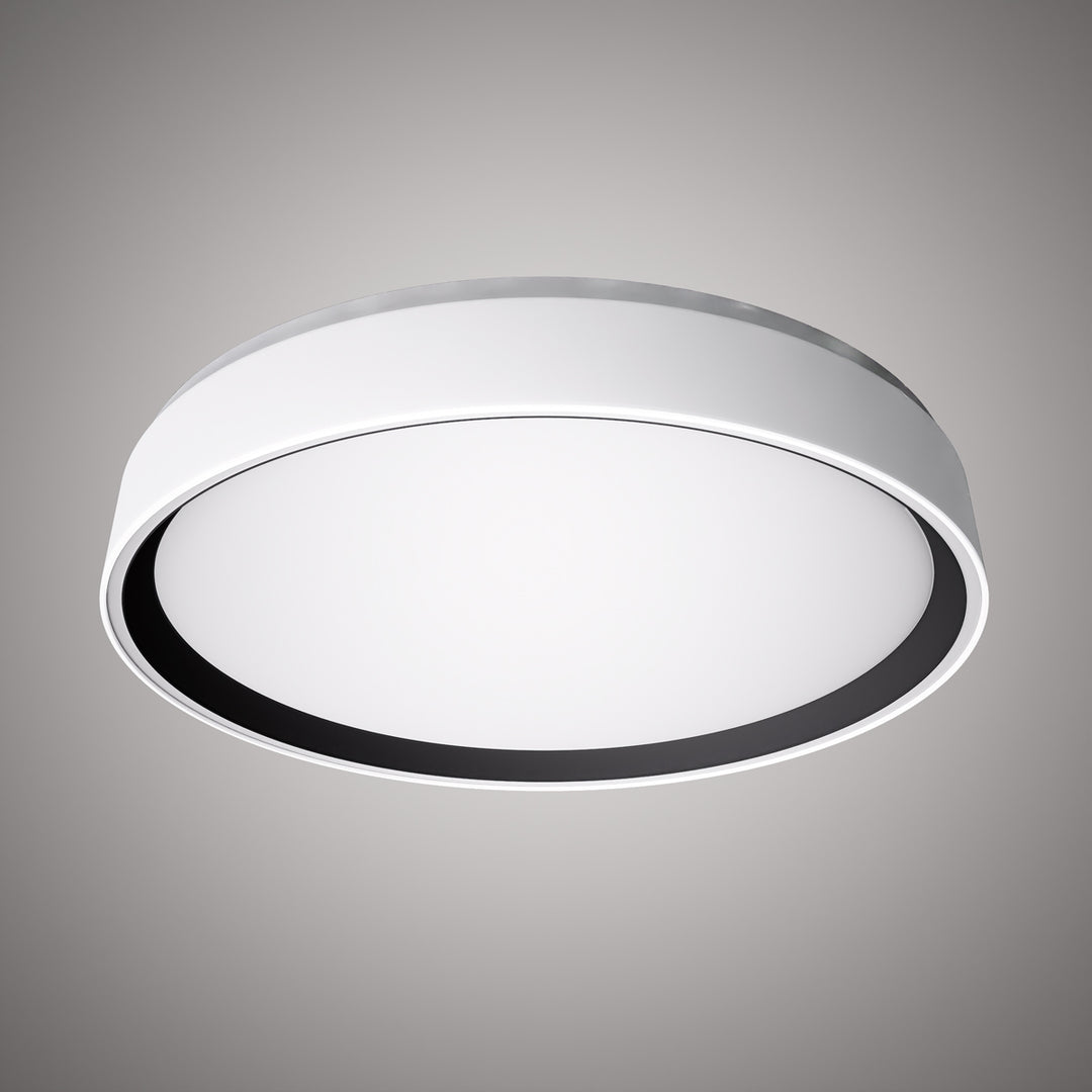 Vinci Lighting - FM1230-20WHBK - LED Flush Mount - Halo - White /Black