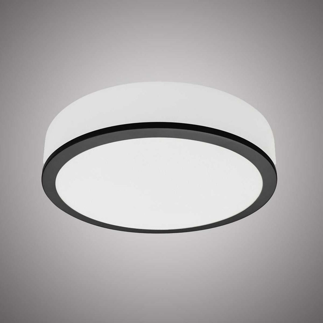 Eclips LED Flush Mount in Matte Black Vinci Lighting
