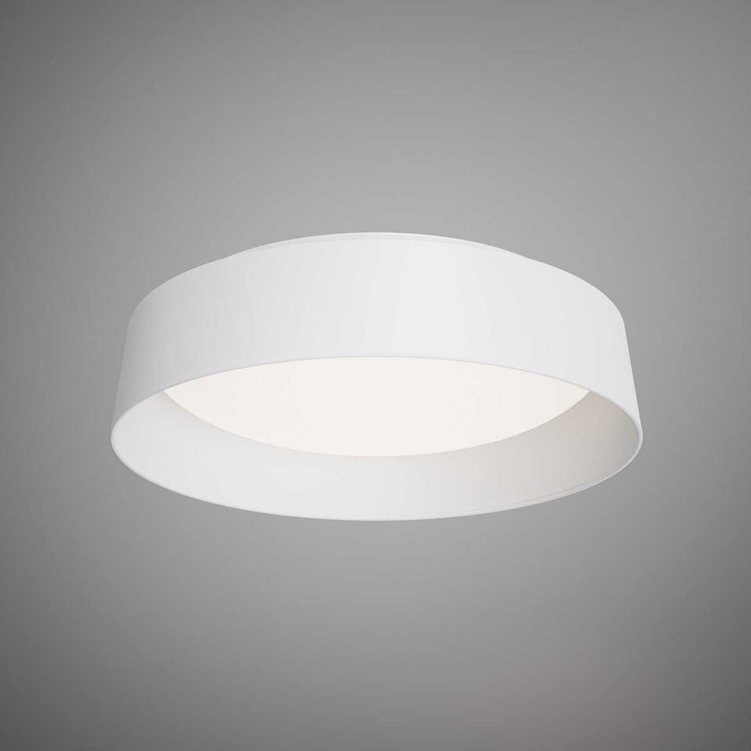 Pure LED Flush Mount in Matte White /White Vinci Lighting