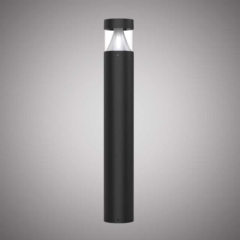 Arctic Bollard LED Bollard in Matte Black Vinci Lighting