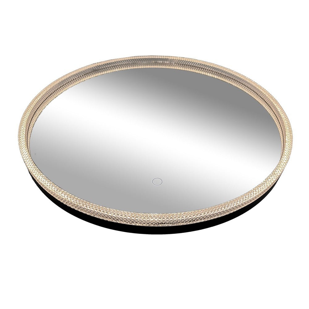 Reflections LED Mirror in Matte Black - available from The Lighting Shoppe, trusted by Canadian homeowners