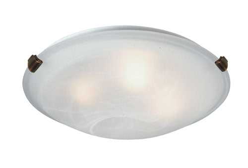 Clip Flush Two Light Flush Mount in Brunito Artcraft Canada