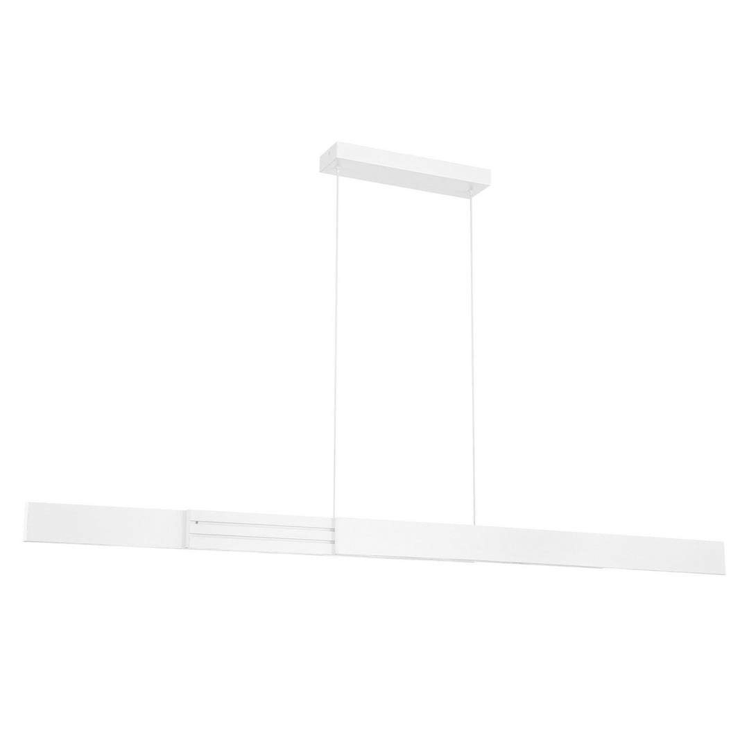 Thesis Canada - 208151A - LED Linear Chandelier - Falsetto - Textured White