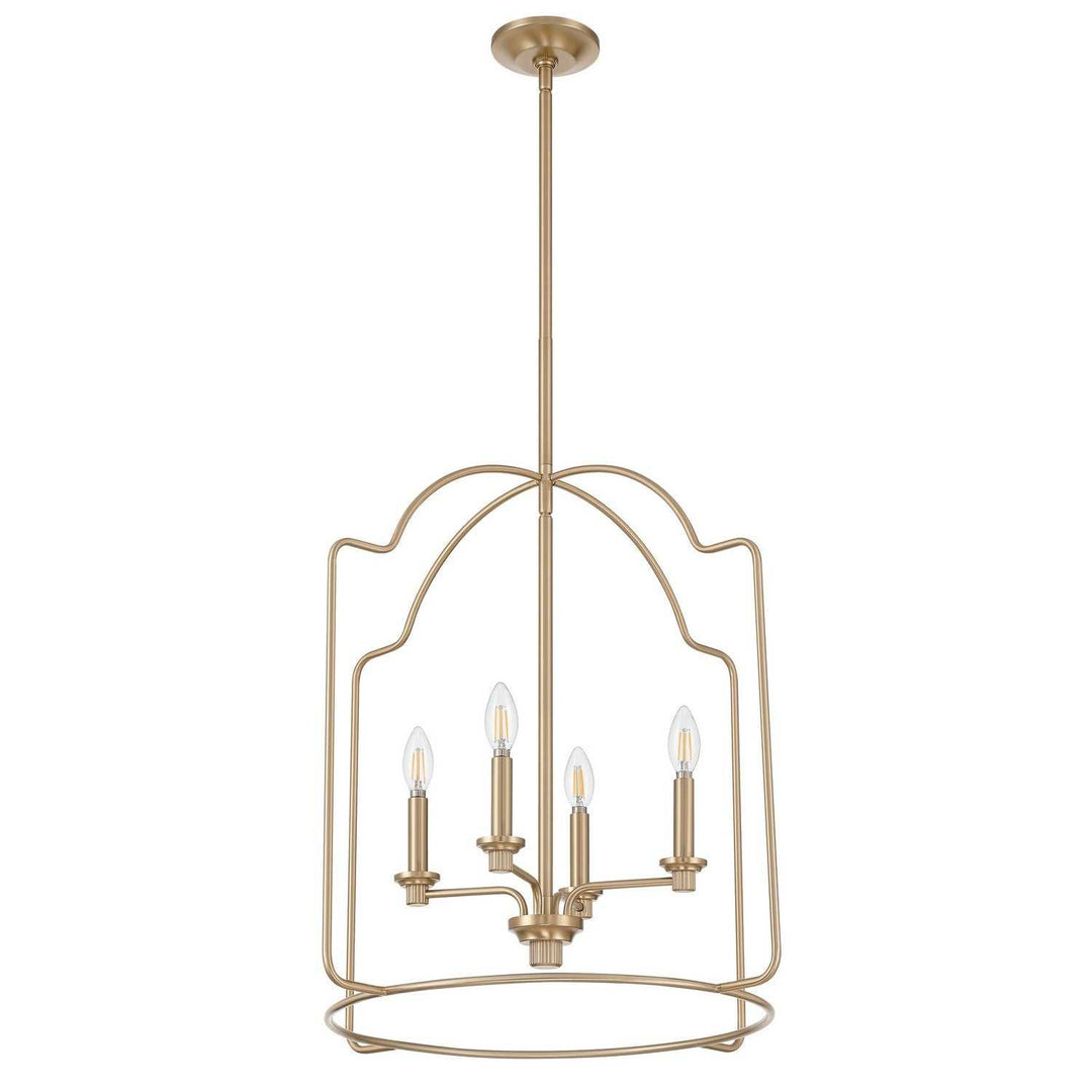 Thesis Canada - 208191A - Four Light Pendant - Gwyneth - Champagne Gold