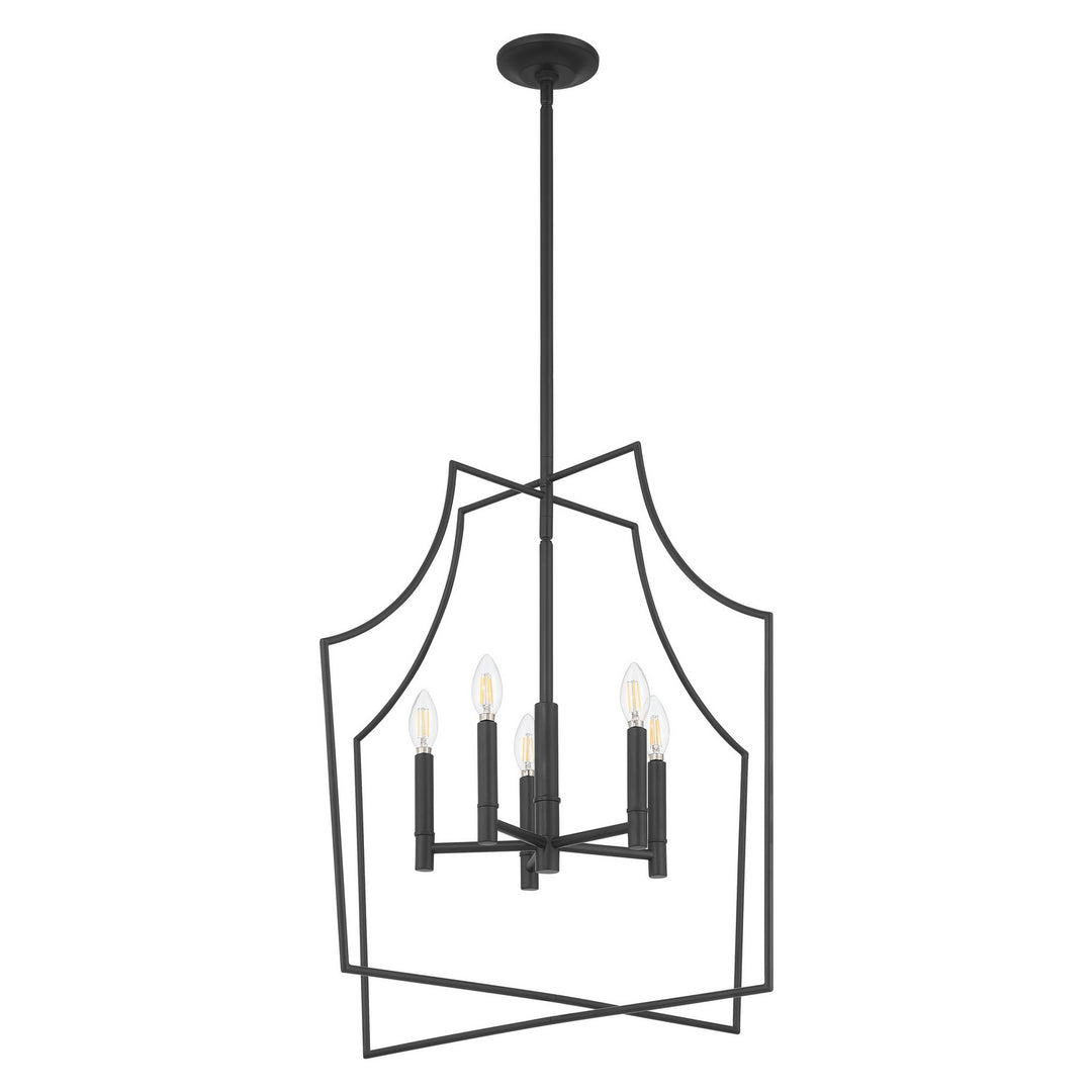 Thesis Canada - 208202A - Five Light Pendant - Declan - Matte Black