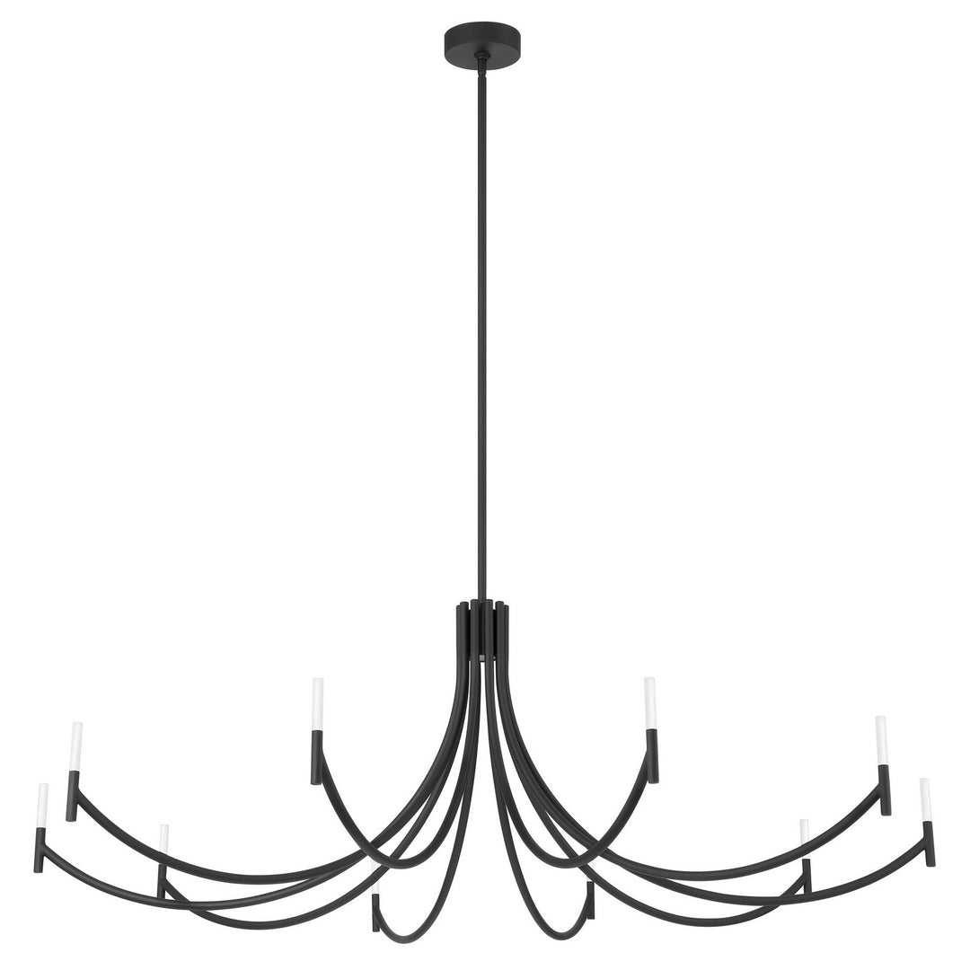 Thesis Canada - 208211A - LED Chandelier - Allegretto - Textured Black