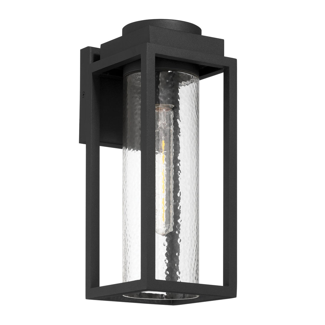 Thesis Canada - 208214A - One Light Wall Sconce - Ellendale - Textured Black, Gold
