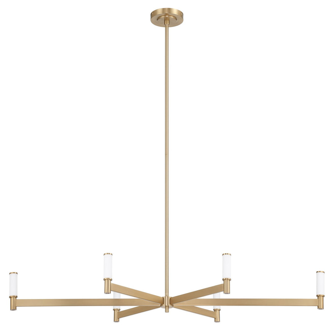 Thesis Canada - 208249A - LED Linear Chandelier - Ines - Champagne Gold
