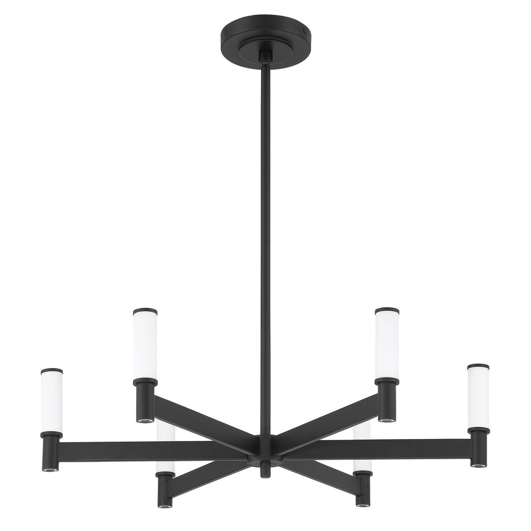Thesis Canada - 208251A - LED Chandelier - Ines - Textured Black