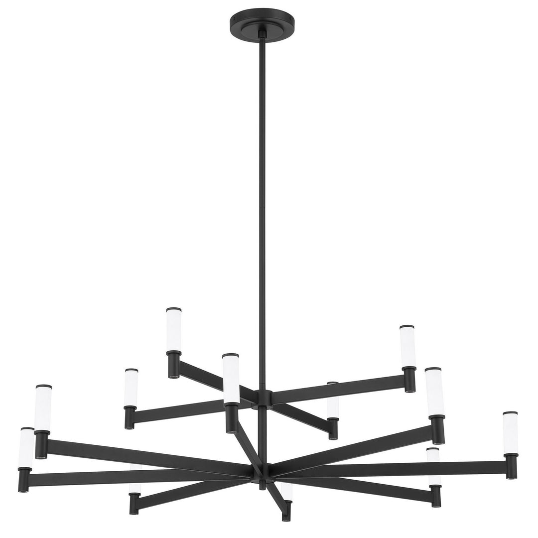 Thesis Canada - 208253A - LED Chandelier - Ines - Textured Black