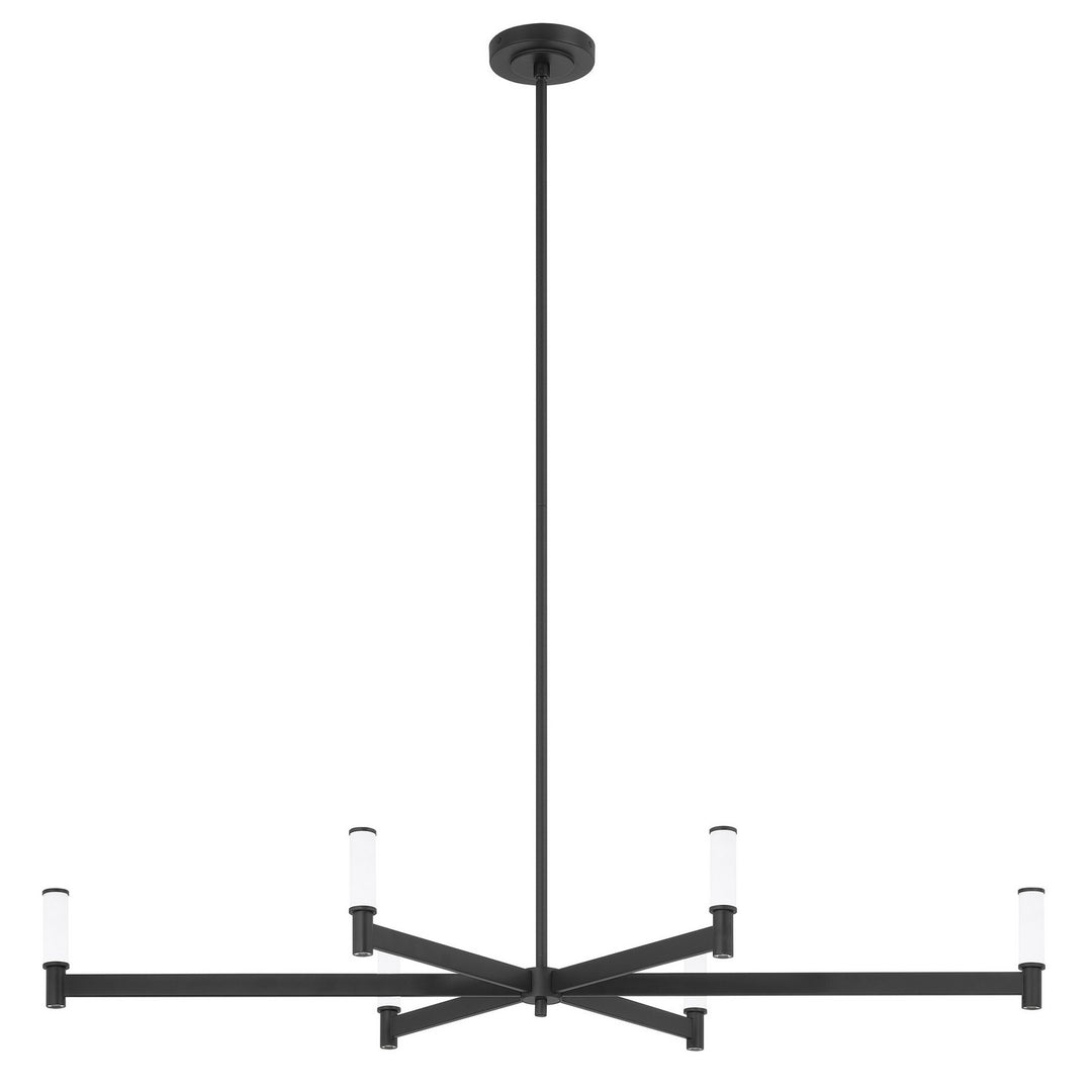Thesis Canada - 208254A - LED Linear Chandelier - Ines - Textured Black