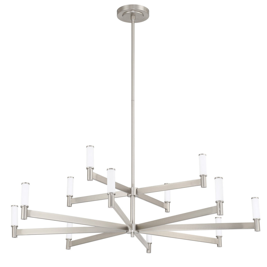 Thesis Canada - 208257A - LED Chandelier - Ines - Brushed Nickel