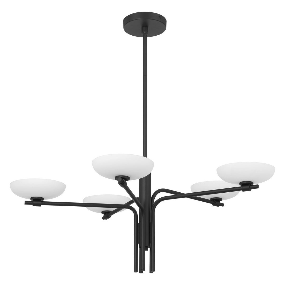 Thesis Canada - 208266A - LED Chandelier - Roslyn - Textured Black