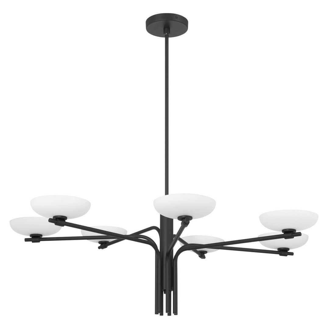 Thesis Canada - 208267A - LED Chandelier - Roslyn - Textured Black