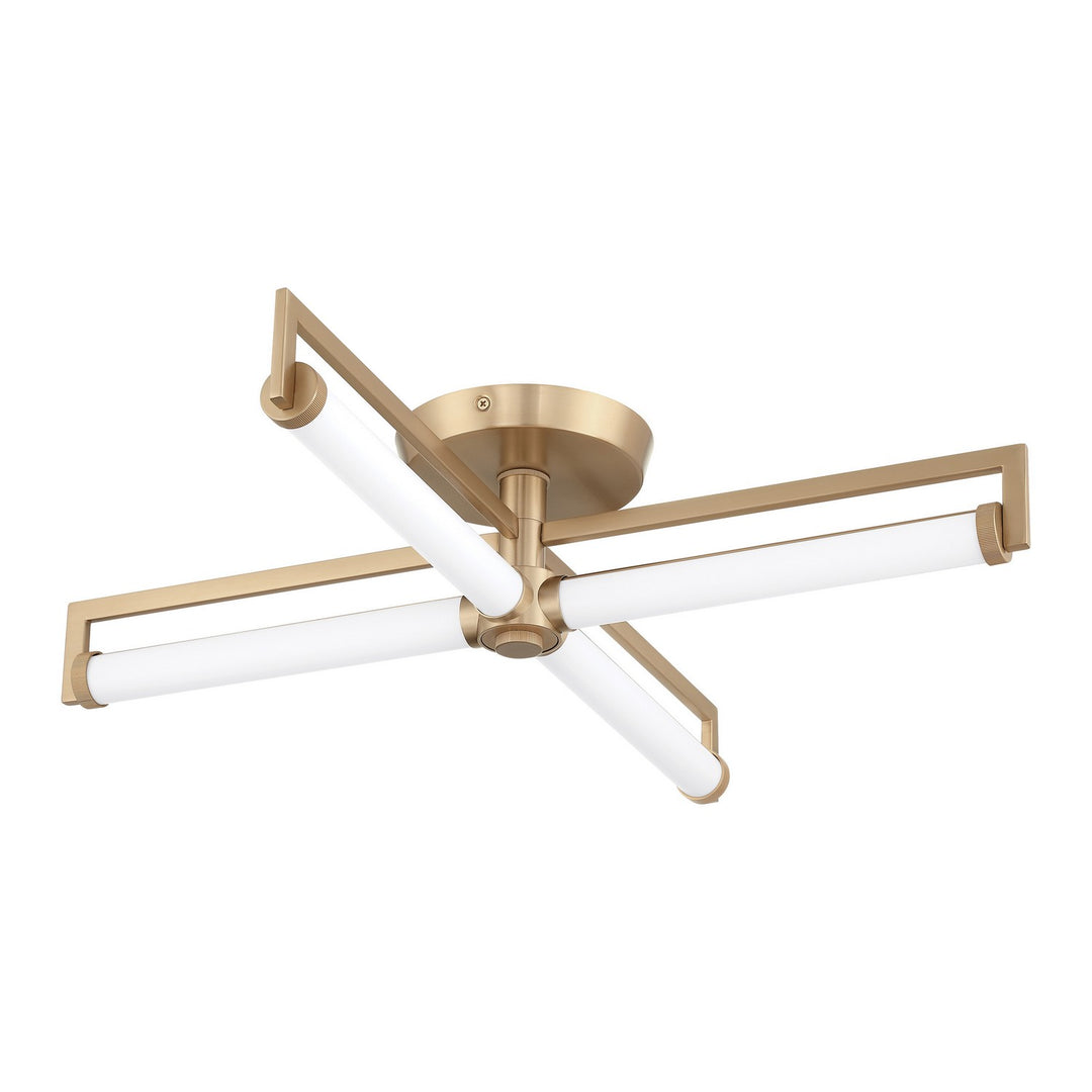 Thesis Canada - 208281A - LED Semi-Flush Mount - Stinson - Champagne Gold