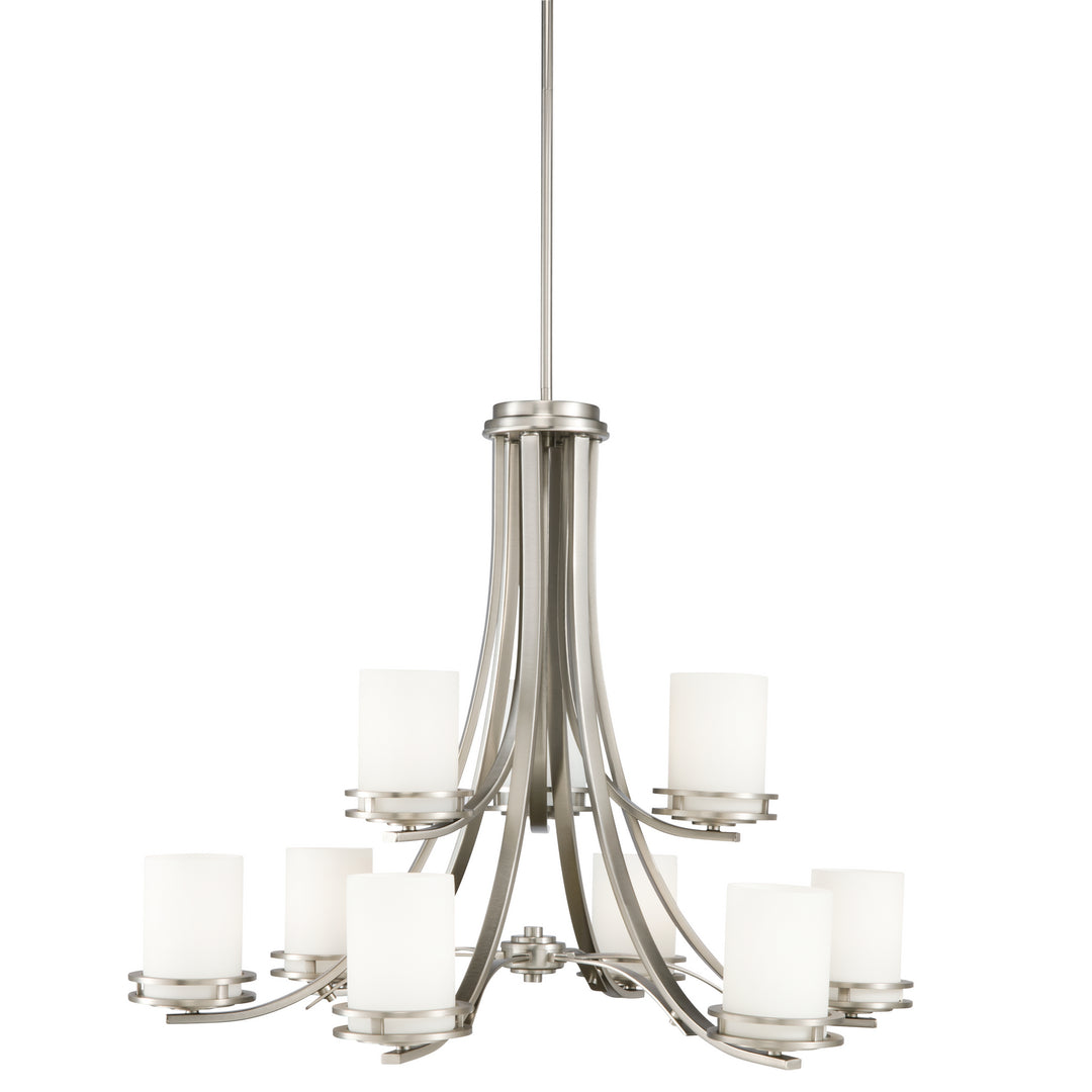 Kichler Canada - 1674NI - Nine Light Chandelier - Hendrik - Brushed Nickel