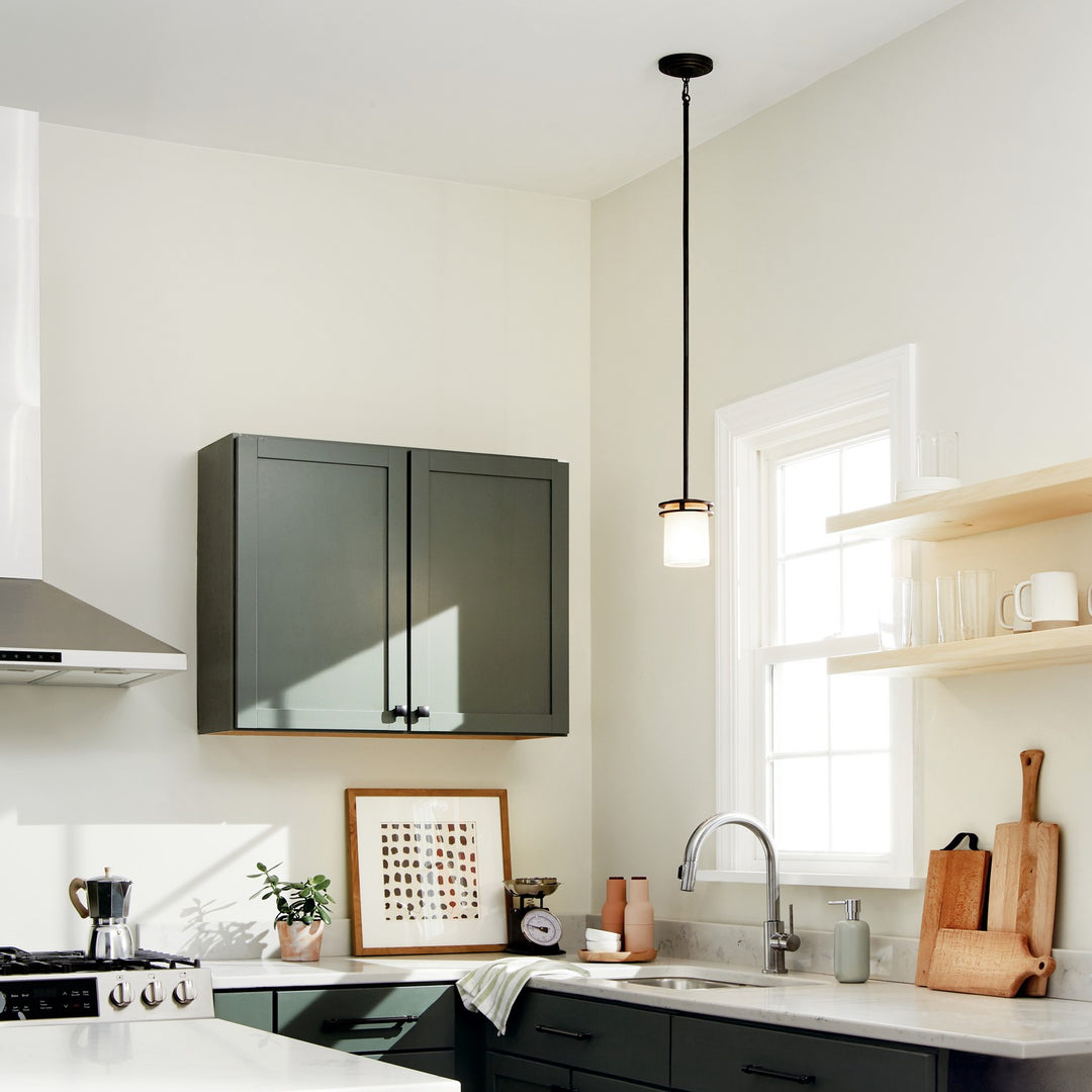 Kichler Canada - 3475OZ - One Light Mini Pendant - Hendrik - Olde Bronze