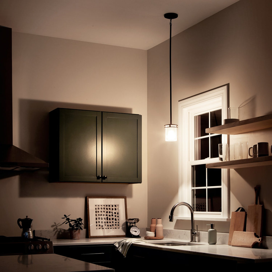 Kichler Canada - 3475OZ - One Light Mini Pendant - Hendrik - Olde Bronze