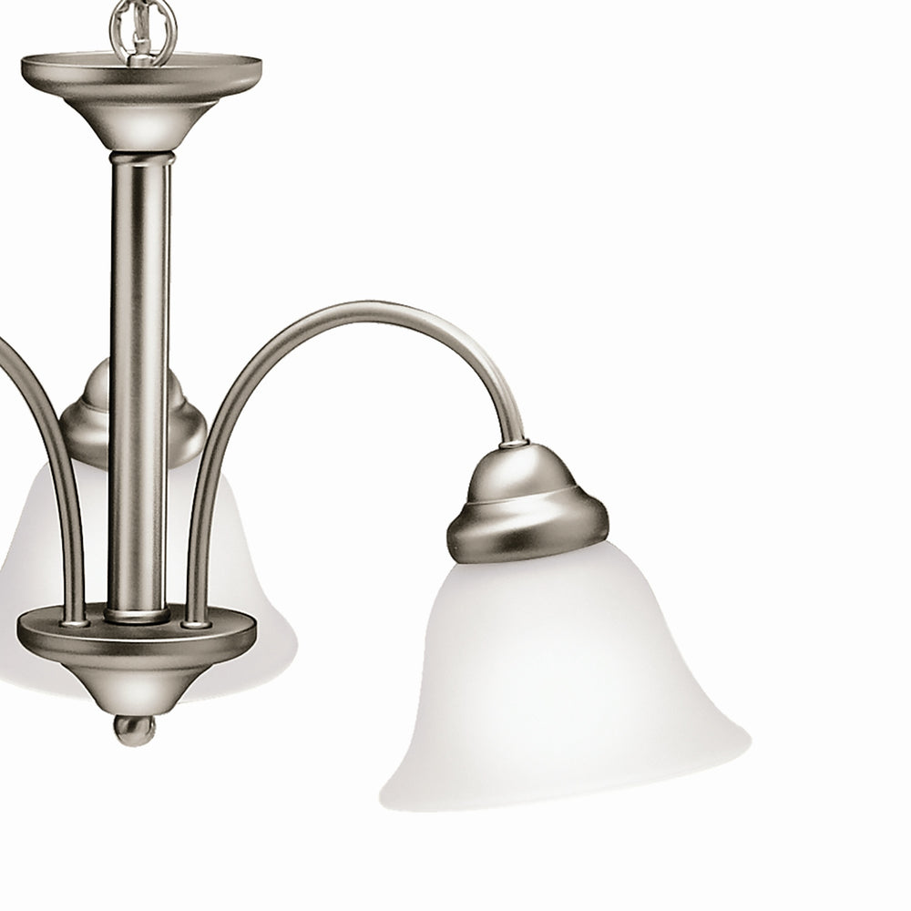 Kichler Canada - 3293NI - Three Light Chandelier - Wynberg - Brushed Nickel