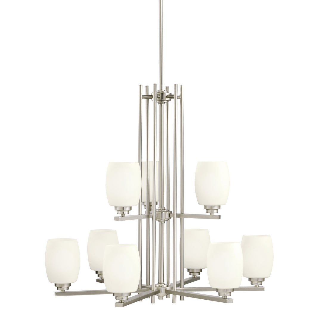Kichler Canada - 1897NI - Nine Light Chandelier - Eileen - Brushed Nickel