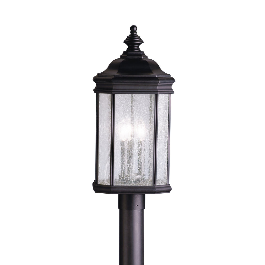 Kichler Canada - 9918BK - Three Light Outdoor Post Mount - Kirkwood - Black