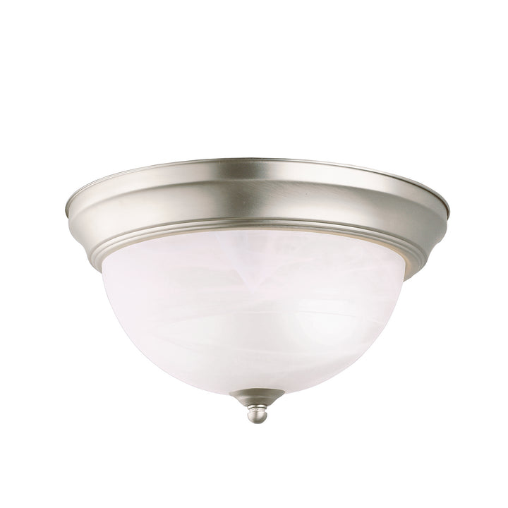 Kichler Canada - 8108NI - Two Light Flush Mount - Brushed Nickel