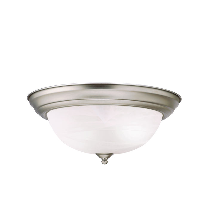 Kichler Canada - 8109NI - Two Light Flush Mount - Brushed Nickel