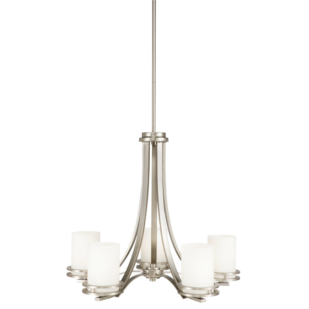 Kichler Canada - 1672NI - Five Light Chandelier - Hendrik - Brushed Nickel
