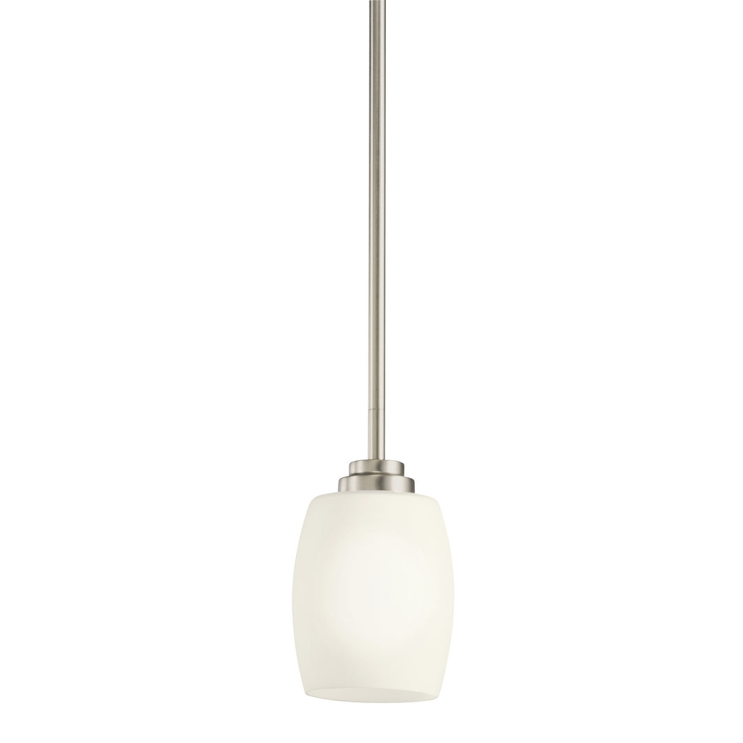 Kichler Canada - 3497NI - One Light Mini Pendant - Eileen - Brushed Nickel