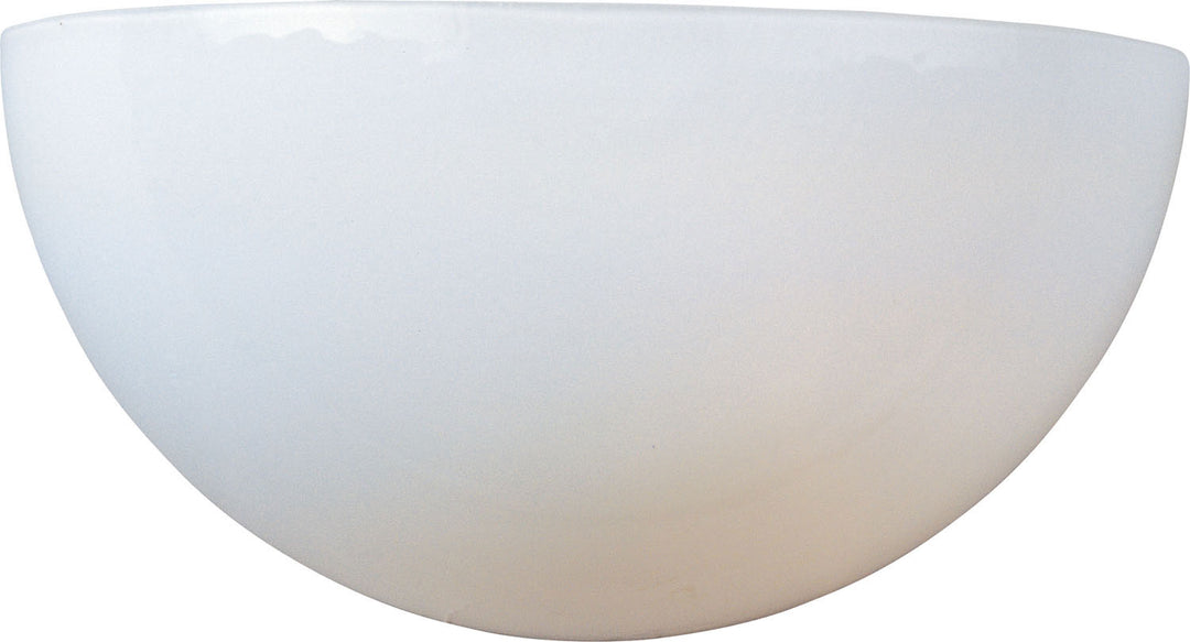 Maxim - 20585WTWT - One Light Wall Sconce - Essentials - 20585 - White