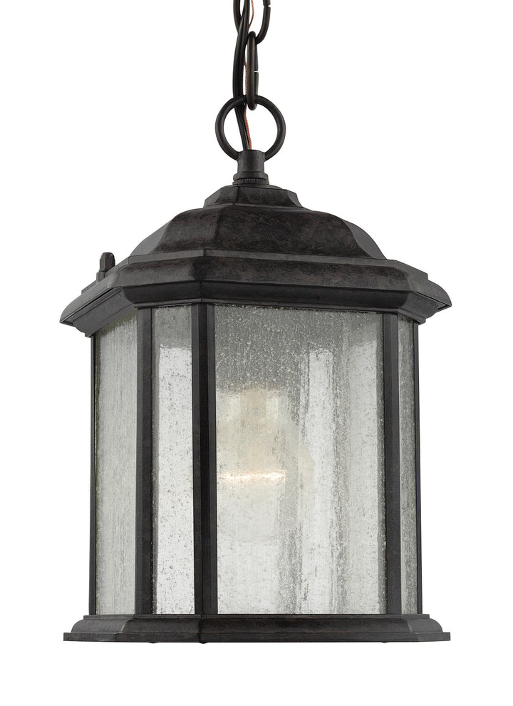 Generation Lighting Canada - 60029-746 - One Light Outdoor Semi-Flush Convertible Pendant - Kent - Oxford Bronze