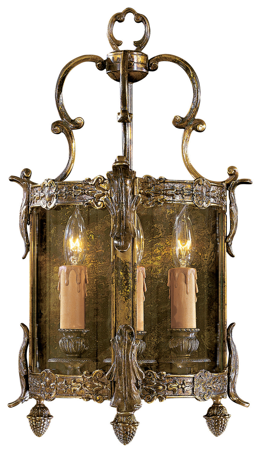 Metropolitan Family Three Light Wall Sconce in Oxide Brass - available from The Lighting Shoppe, trusted by Canadian homeowners