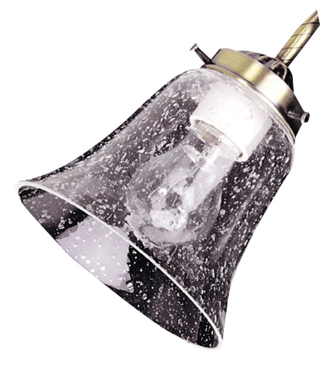 2 1/4" Glass Glass in Clear/Seeded - available from The Lighting Shoppe, trusted by Canadian homeowners