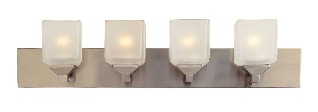 Edwards Four Light Vanity Bar in Pewter - available from The Lighting Shoppe, trusted by Canadian homeowners