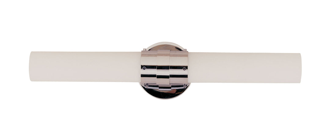 Fusion Two Light Vanity Bar in Polished Chrome - available from The Lighting Shoppe, trusted by Canadian homeowners