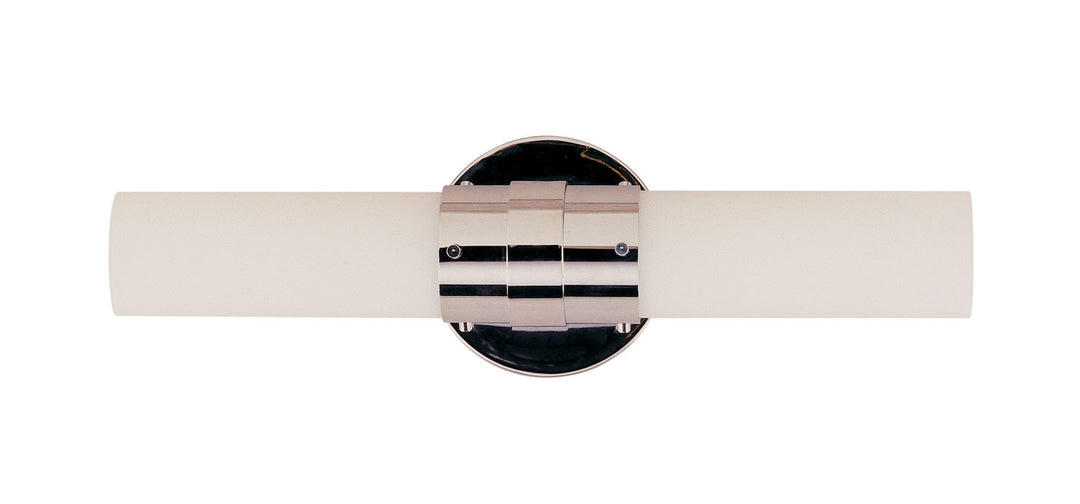 Fusion Two Light Vanity Bar in Polished Chrome - available from The Lighting Shoppe, trusted by Canadian homeowners