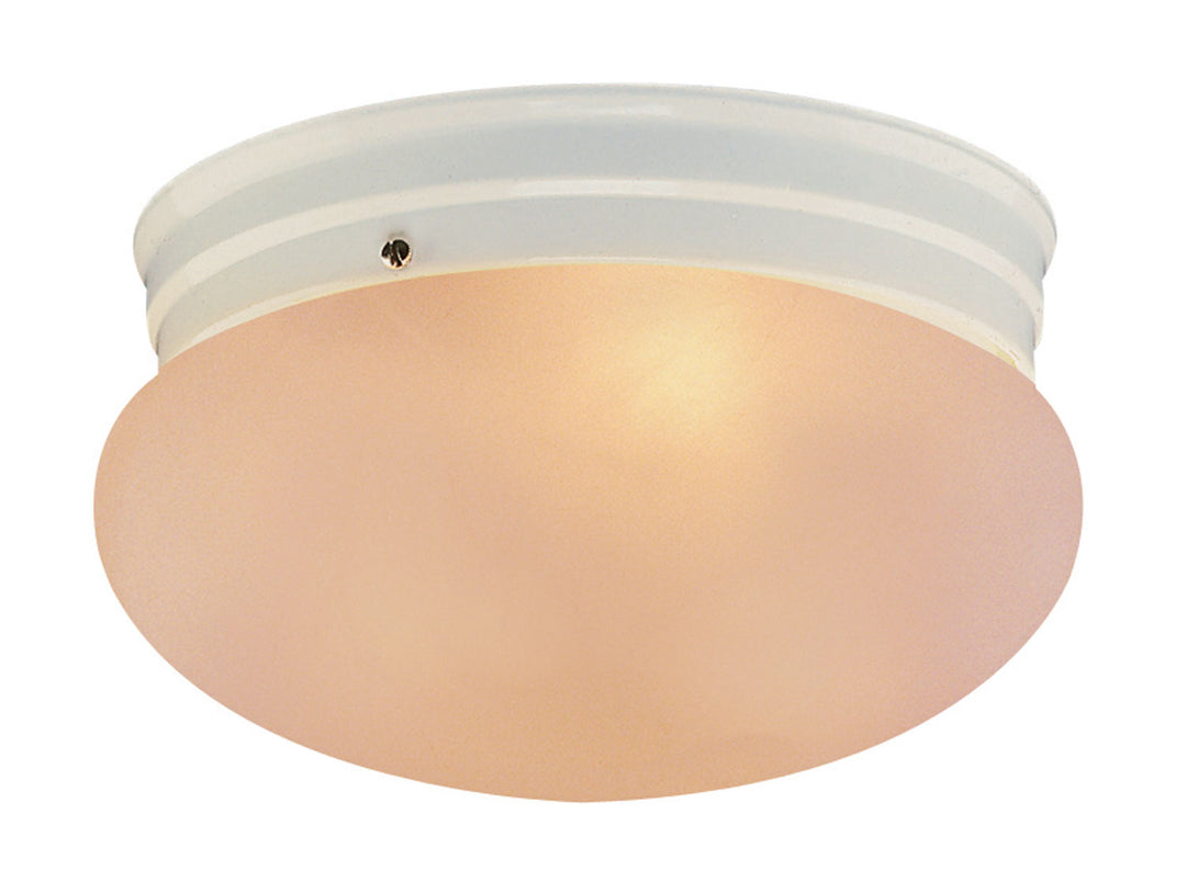 Dash Two Light Flushmount in White - available from The Lighting Shoppe, trusted by Canadian homeowners