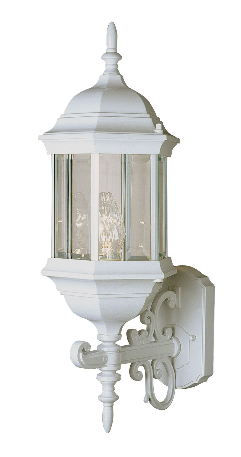 Josephine One Light Wall Lantern in White - available from The Lighting Shoppe, trusted by Canadian homeowners