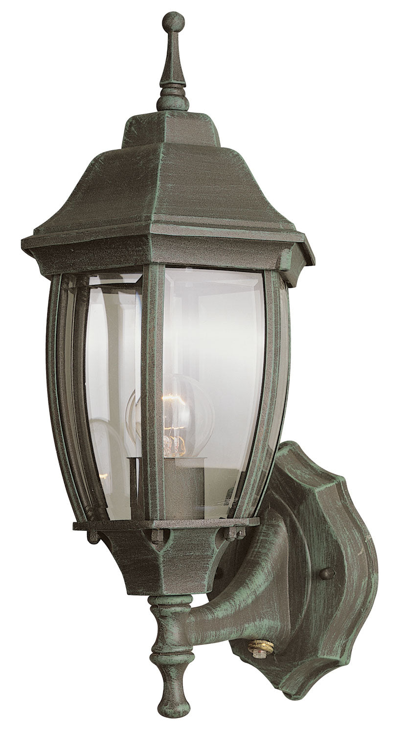 Ojai One Light Wall Lantern in Black - available from The Lighting Shoppe, trusted by Canadian homeowners
