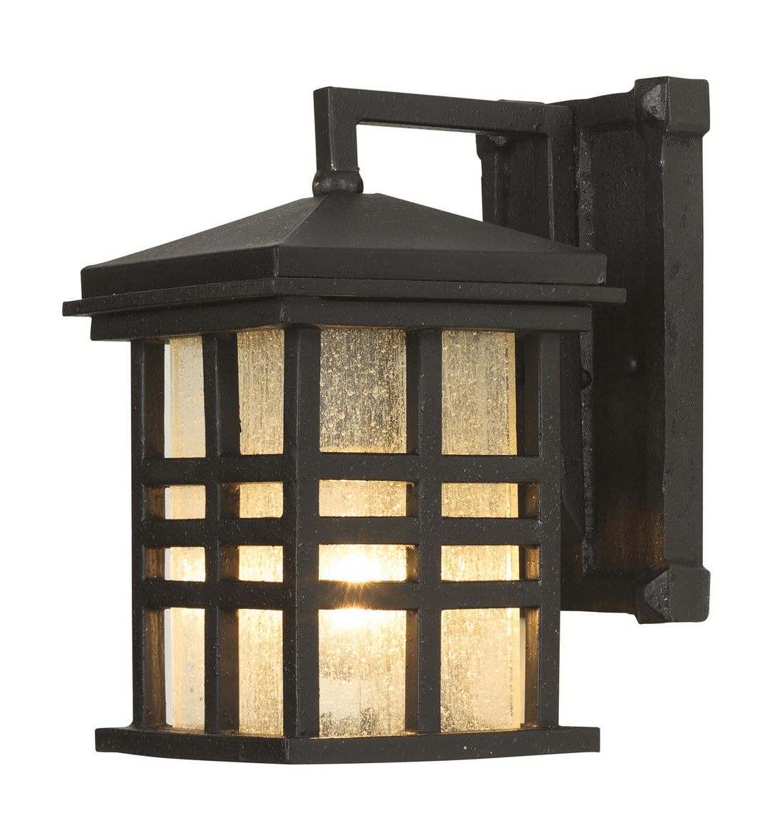 Huntington One Light Wall Lantern in Black - available from The Lighting Shoppe, trusted by Canadian homeowners