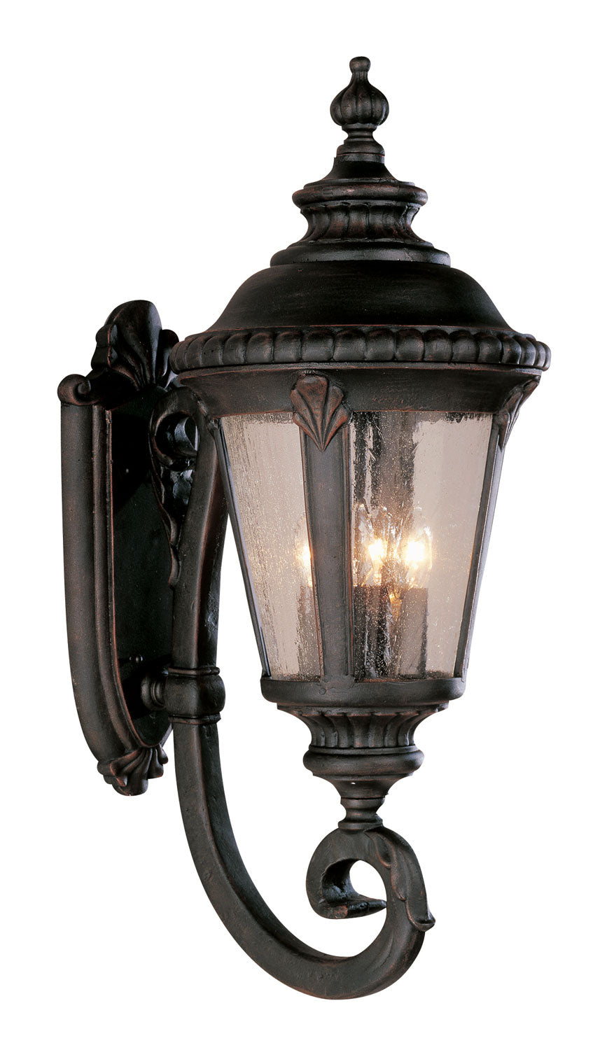 Commons Four Light Wall Lantern in Rust - available from The Lighting Shoppe, trusted by Canadian homeowners