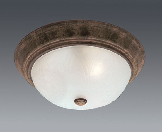Del Mar Two Light Flushmount in Rubbed Oil Bronze - available from The Lighting Shoppe, trusted by Canadian homeowners