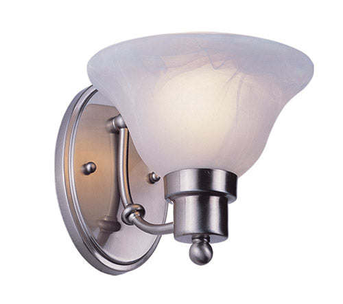 Perkins One Light Wall Sconce in Brushed Nickel - available from The Lighting Shoppe, trusted by Canadian homeowners